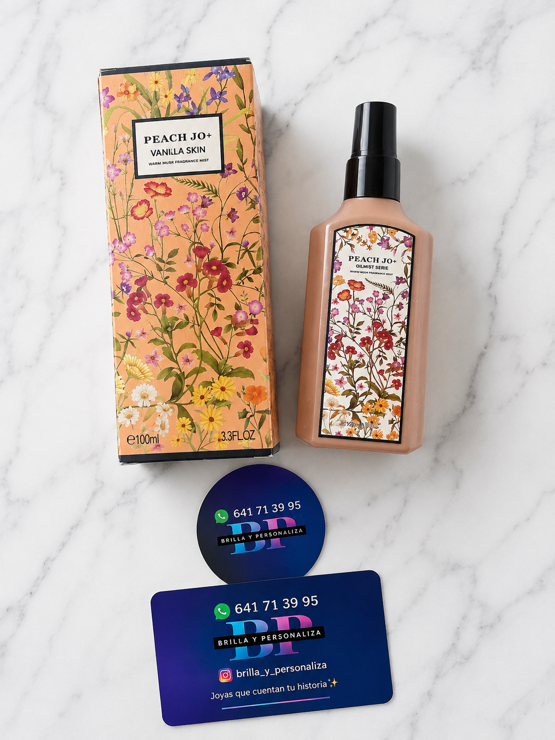PEACH JOLI + VAINILLA SKIN.