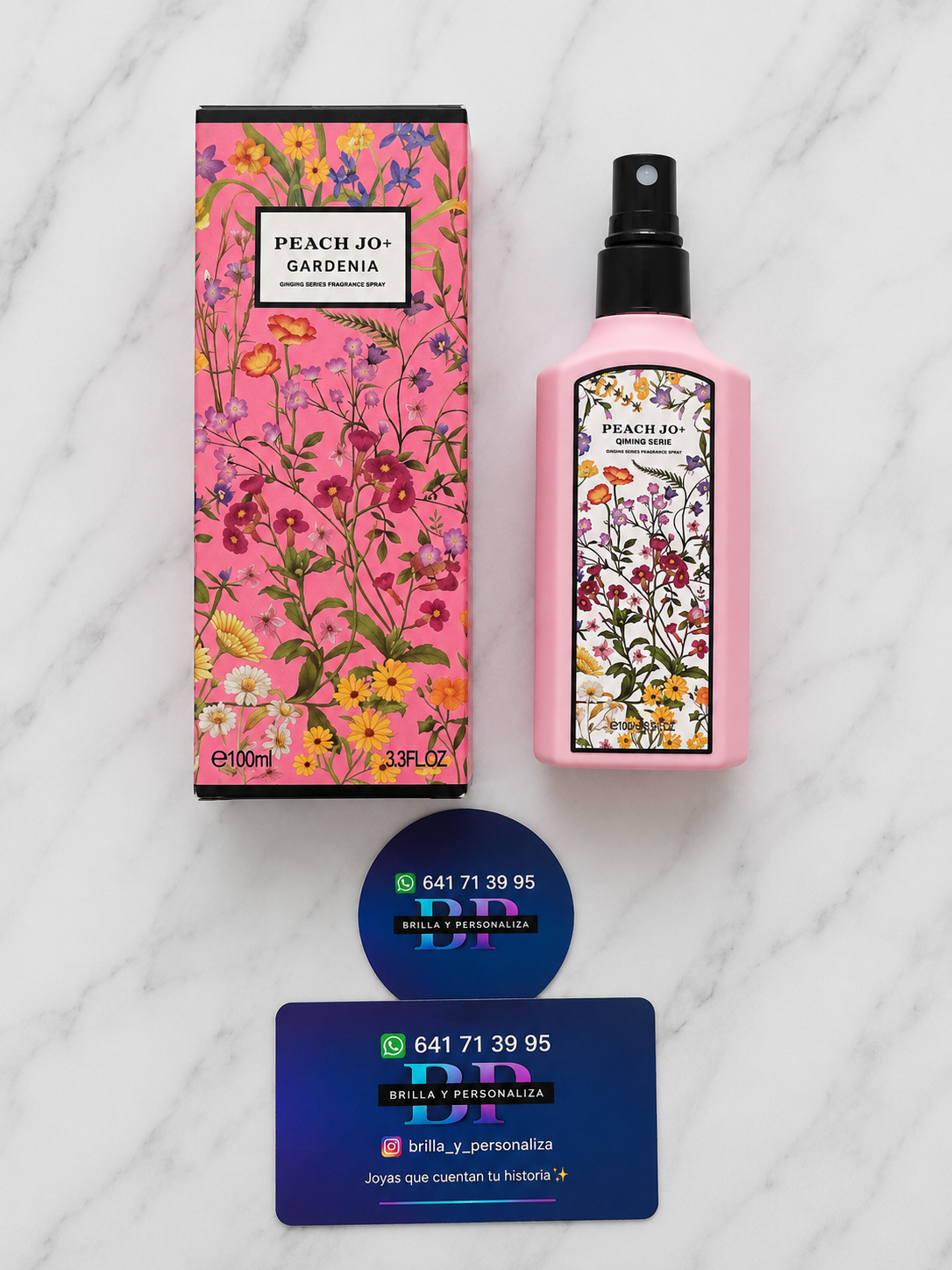 PEACH JOLI + GARDENIA